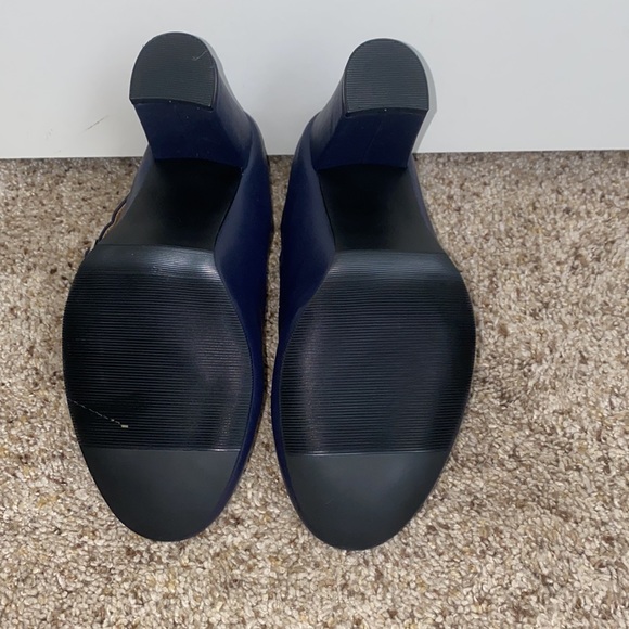 navy blue mary jane heels